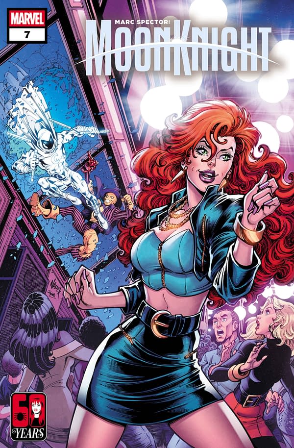 Cover image for MARC SPECTOR: MOON KNIGHT #7 TODD NAUCK MARY JANE WATSON VARIANT