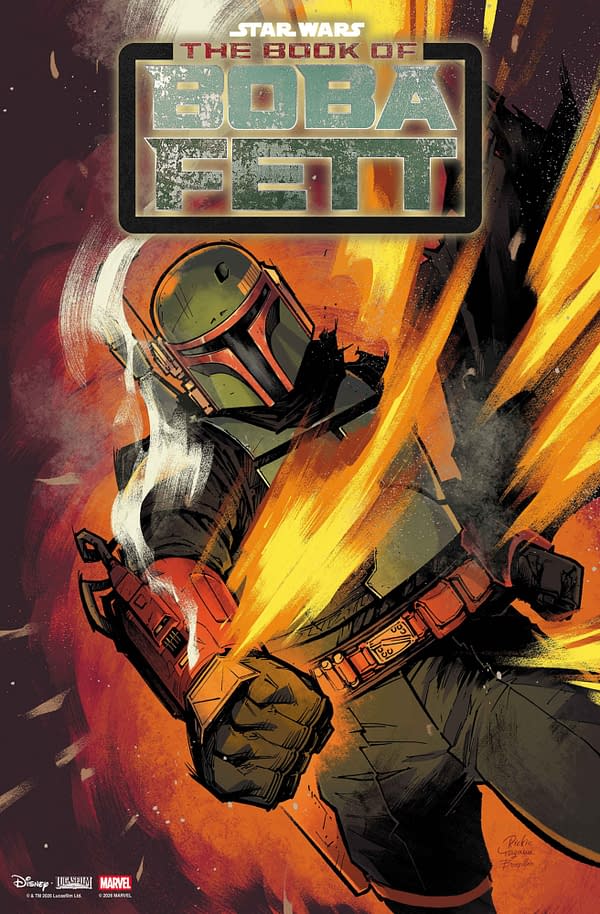 Cover image for STAR WARS: THE BOOK OF BOBA FETT #1 RICKIE YAGAWA FOIL VARIANT