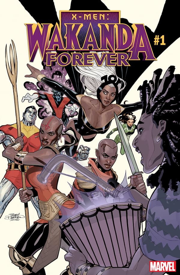 The Dora Milaje vs. the X-Men in X-Men: Wakanda Forever from Nnedi Okorafor