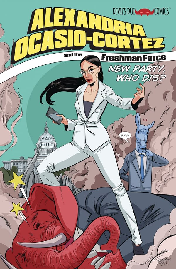 Alexandria Ocasio-Cortez Gets Her Own Superhero Comic by All-Star Creators