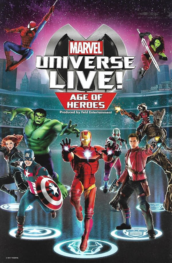 Marvel Universe LIVE! Age Of Heroes Prequel #2 Back Cover
