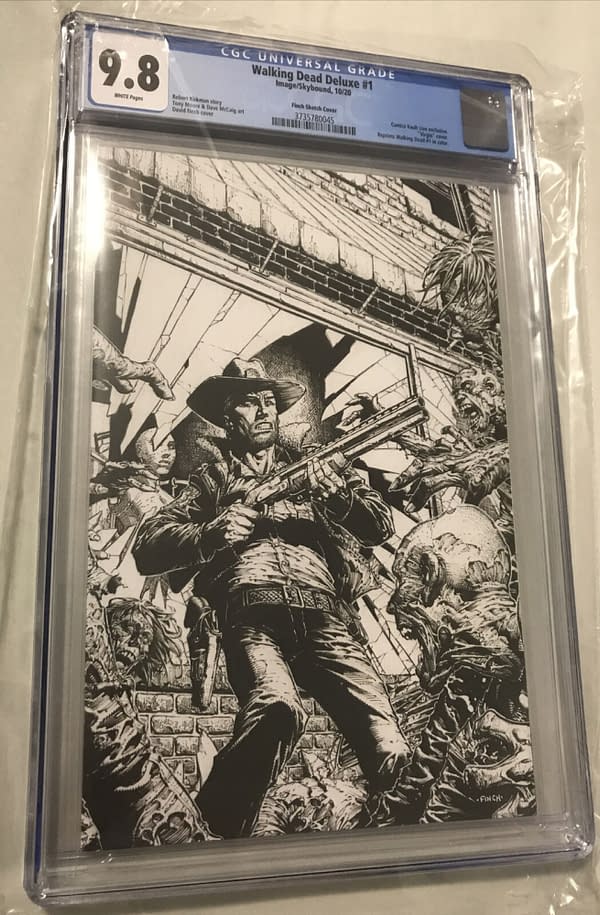 The Walking Dead Deluxe #1 Variant Sells for $285