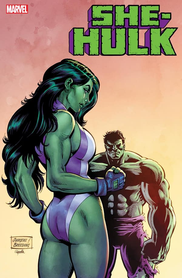 Cover image for SHE-HULK 1 JURGENS VARIANT [1:25]