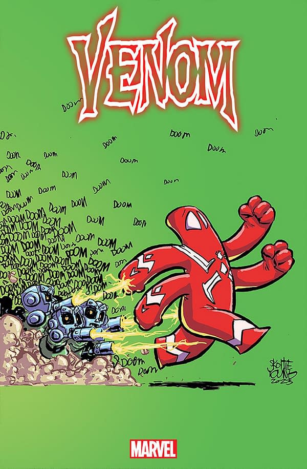 Cover image for VENOM 25 SKOTTIE YOUNG VARIANT