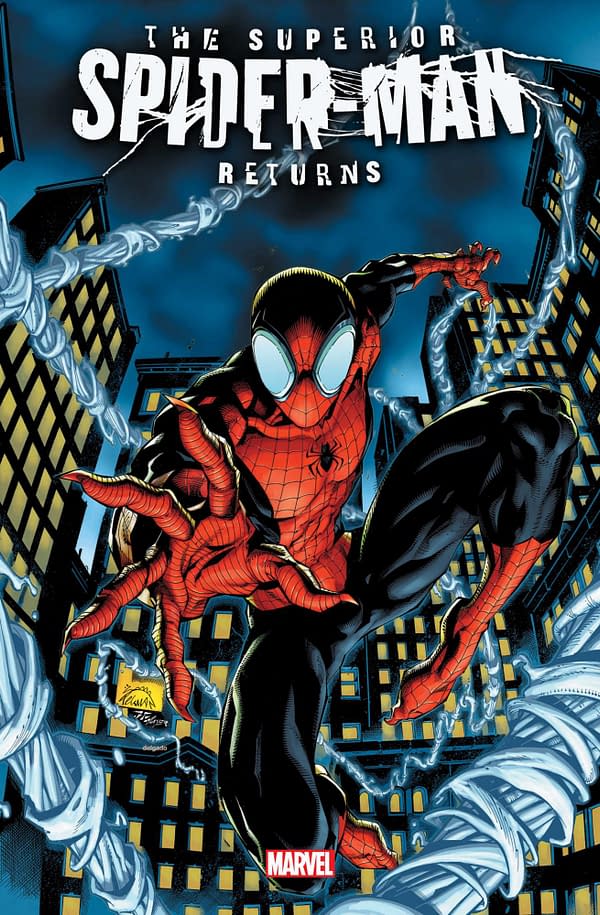 Cover image for SUPERIOR SPIDER-MAN RETURNS #1 RYAN STEGMAN COVER