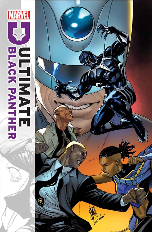 Cover image for ULTIMATE BLACK PANTHER #2 STEFANO CASELLI COVER