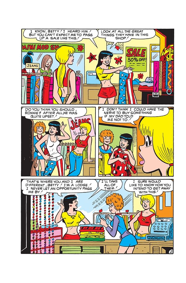 Interior preview page from Betty and Veronica: Decades - The 1970s