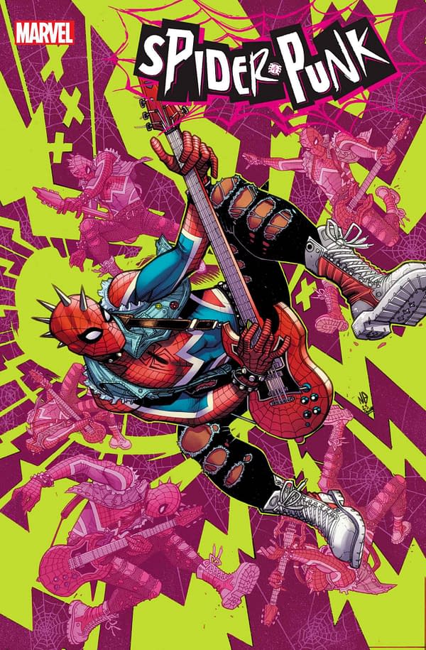 Cover image for SPIDER-PUNK: ARMS RACE #3 NICK BRADSHAW VARIANT