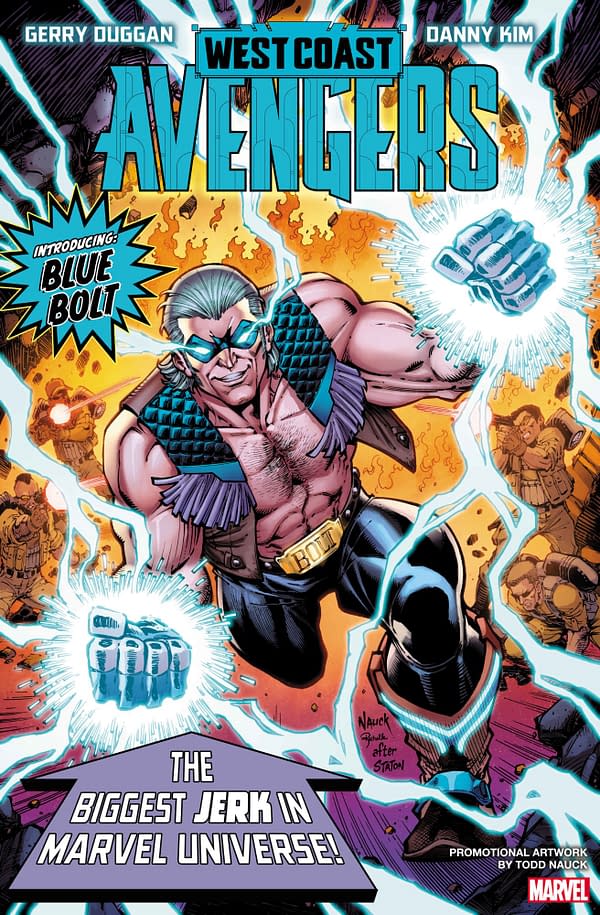 West Coast Avengers #1 Introduces Henchman-Turned-Hero, Blue Bolt