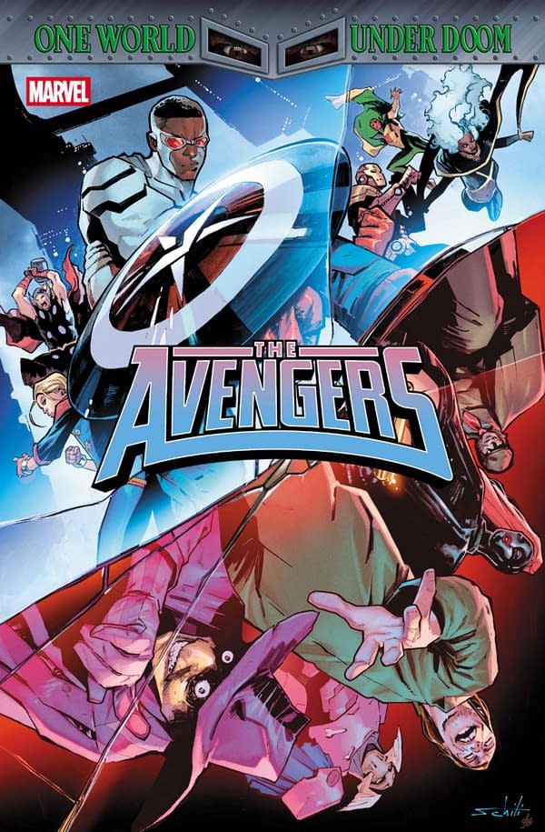 Cover image for AVENGERS #25 VALERIO SCHITI COVER