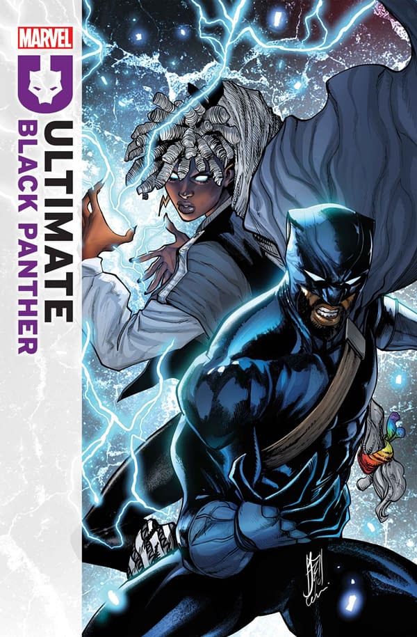 Cover image for ULTIMATE BLACK PANTHER #16 STEFANO CASELLI COVER