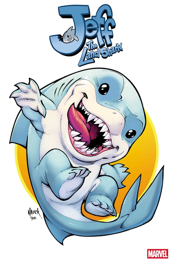 Cover image for JEFF THE LAND SHARK #1 TODD NAUCK ICONIC VARIANT