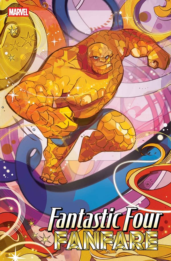Cover image for FANTASTIC FOUR FANFARE #3 NICOLETTA BALDARI 4-PART CONNECTING VARIANT