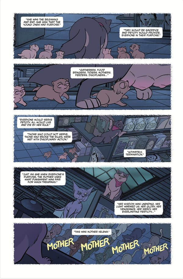 Interior preview page from Feral #16