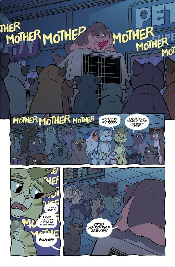 Interior preview page from Feral #16