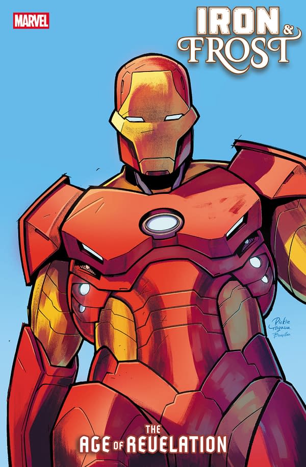 Cover image for IRON & FROST #1 RICKIE YAGAWA IRON MAN VARIANT [AOR]