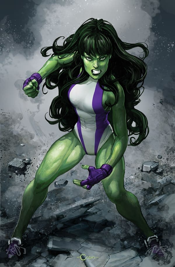 Cover image for PLANET SHE-HULK #3 CLAYTON CRAIN VIRGIN VARIANT