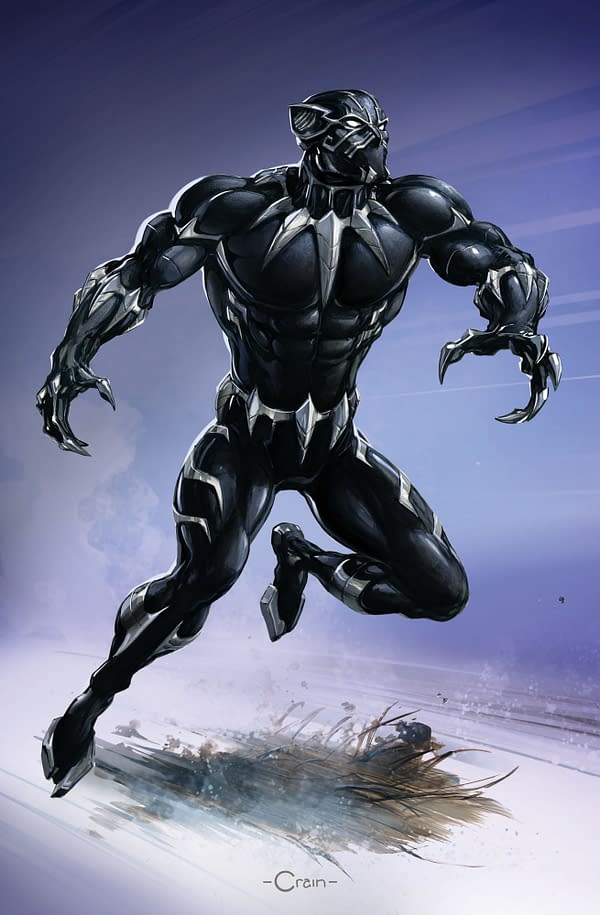 Cover image for BLACK PANTHER: INTERGALACTIC #2 CLAYTON CRAIN VIRGIN VARIANT