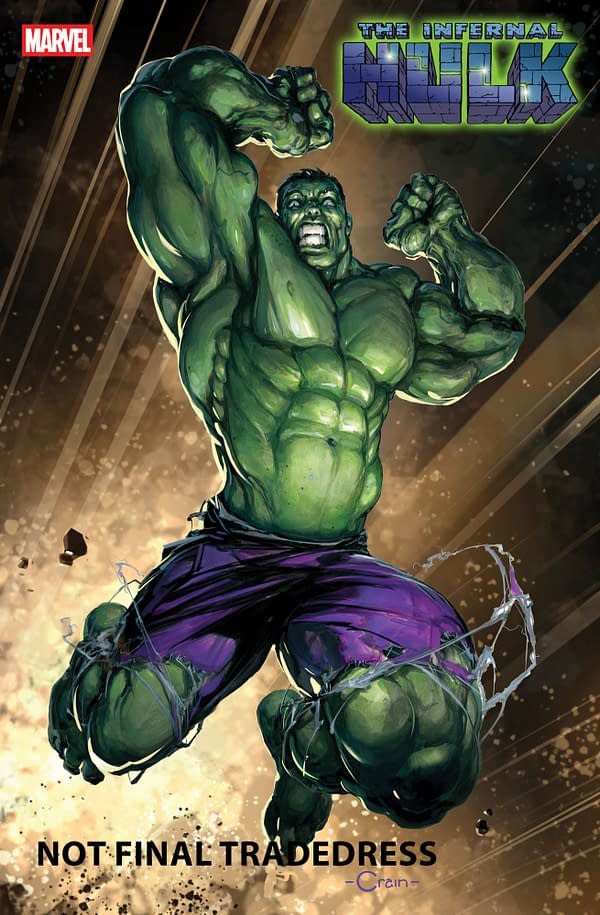 Cover image for INFERNAL HULK #3 CLAYTON CRAIN VARIANT