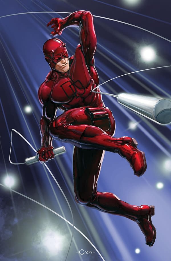 Cover image for DAREDEVIL/PUNISHER: THE DEVIL'S TRIGGER #3 CLAYTON CRAIN VIRGIN VARIANT