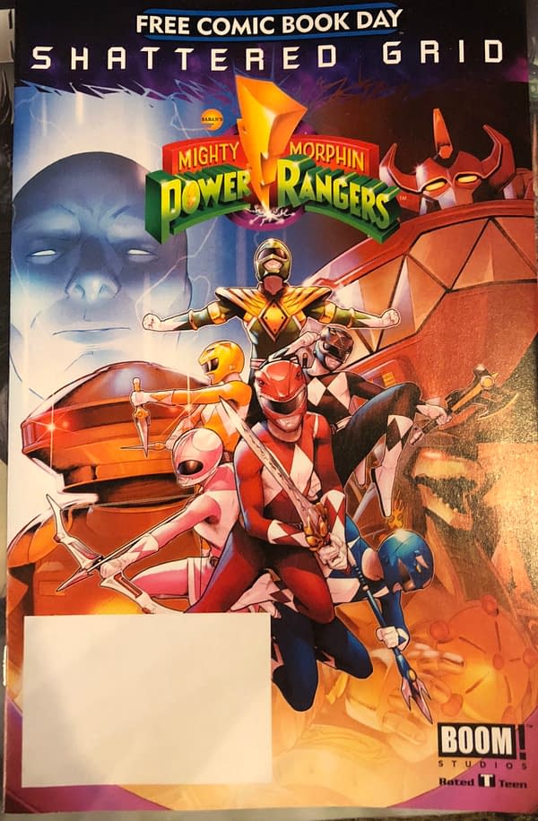 Another Death for Power Rangers for Free Comic Book Day 2018? (SPOILERS)