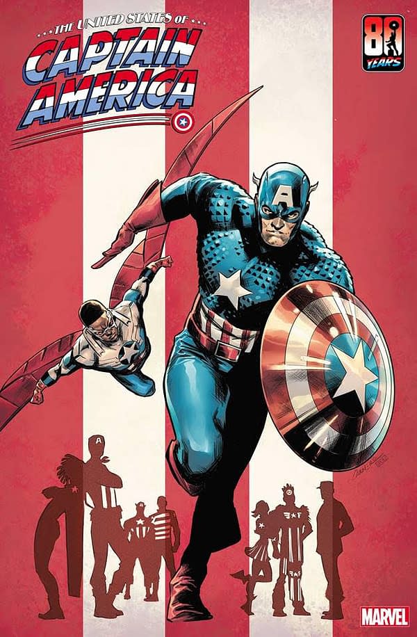 United States of Captain America #1 variant cover by Carmen Carnero