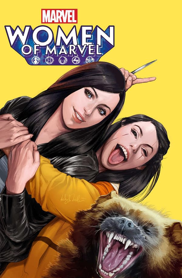 Cover image for WOMEN OF MARVEL 1 WITTER VARIANT