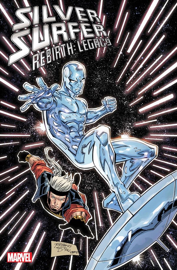 Cover image for SILVER SURFER: REBIRTH LEGACY #1 RON LIM COVER