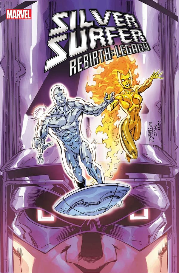 Cover image for SILVER SURFER: REBIRTH - LEGACY #4 RON LIM COVER