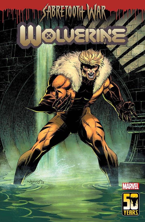 Cover image for WOLVERINE 42 SCOTT WILLIAMS SABRETOOTH VARIANT