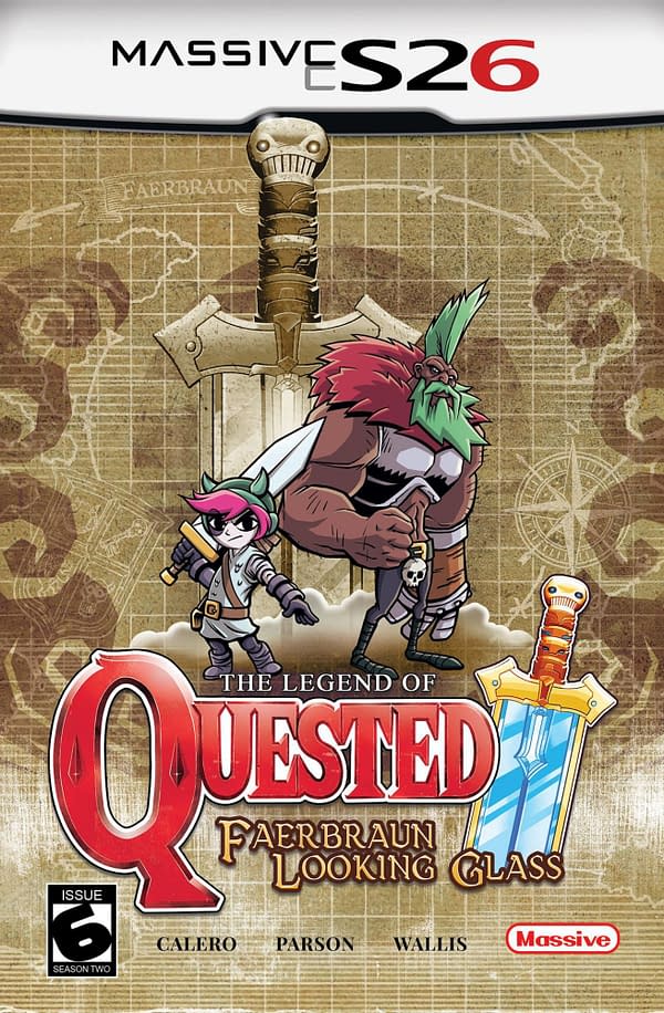 Cover image for QUESTED SEASON 2 #6 CVR C RICHARDSON VIDEO GAME HOMAGE