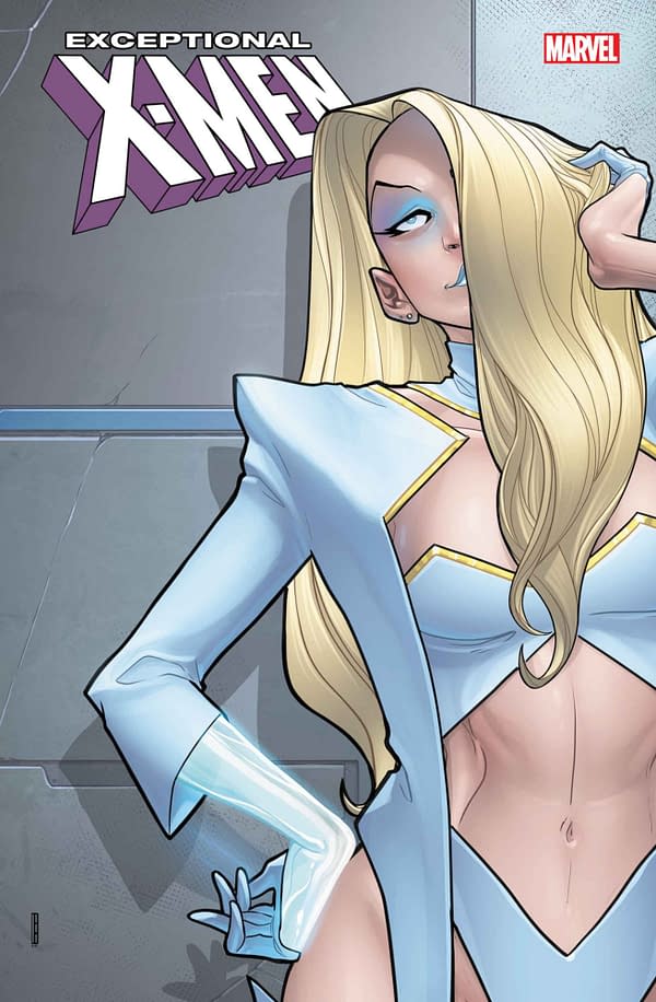 Cover image for EXCEPTIONAL X-MEN #3 DAVID BALDEON EMMA FROST VARIANT