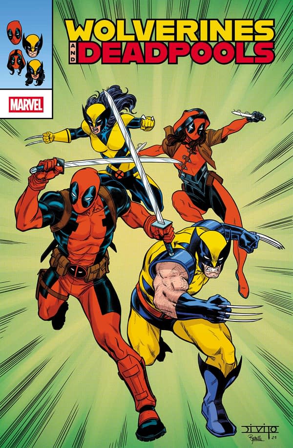 Cover image for WOLVERINES & DEADPOOLS #1 ANDREA DI VITO RETROVISION VARIANT