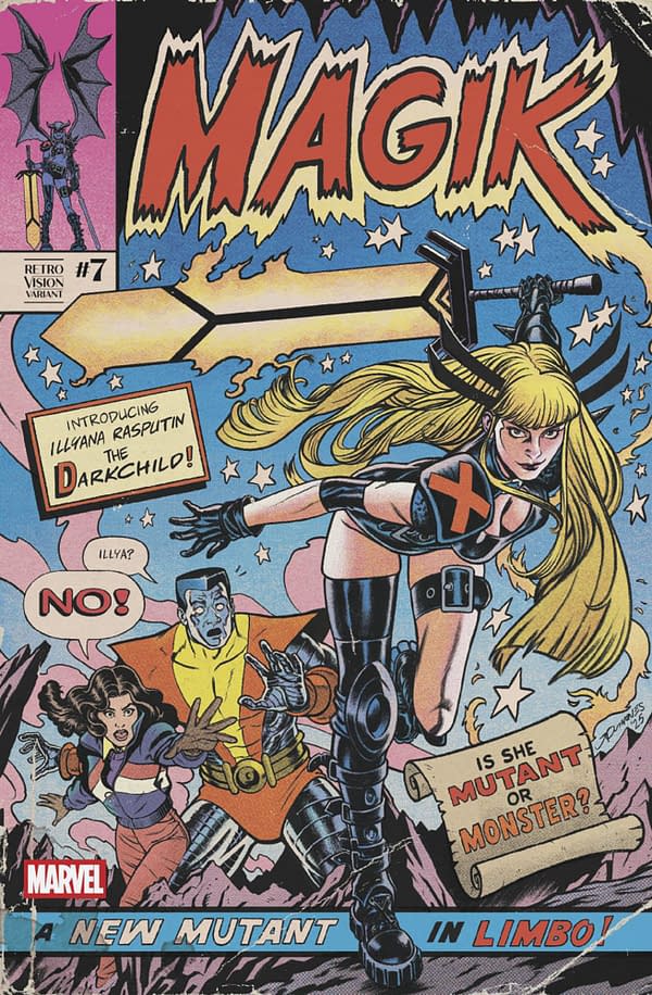 Cover image for MAGIK #7 JOE QUINONES RETROVISION VARIANT