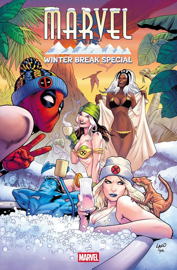 Cover image for MARVEL WINTER BREAK SPECIAL 2025 #1 GREG LAND COVER