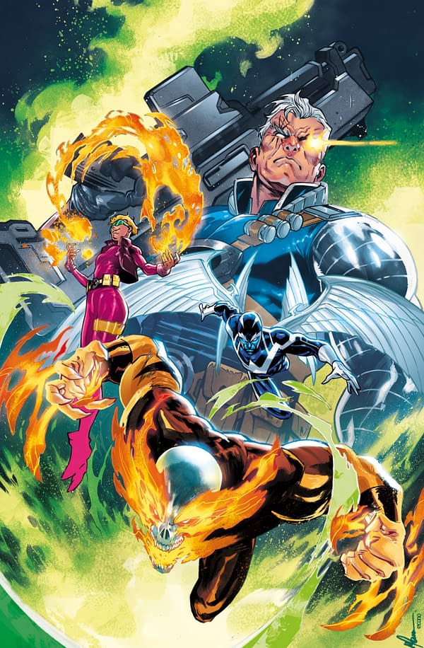 Cover image for INGLORIOUS X-FORCE #1 FRANCESCO MANNA VIRGIN VARIANT