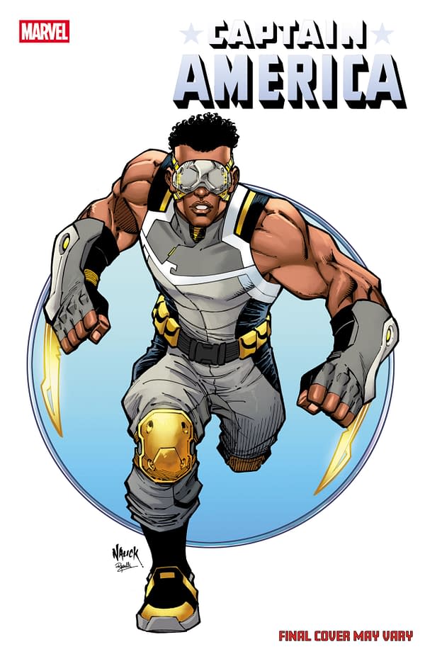 Cover image for CAPTAIN AMERICA #10 TODD NAUCK ICONIC VARIANT