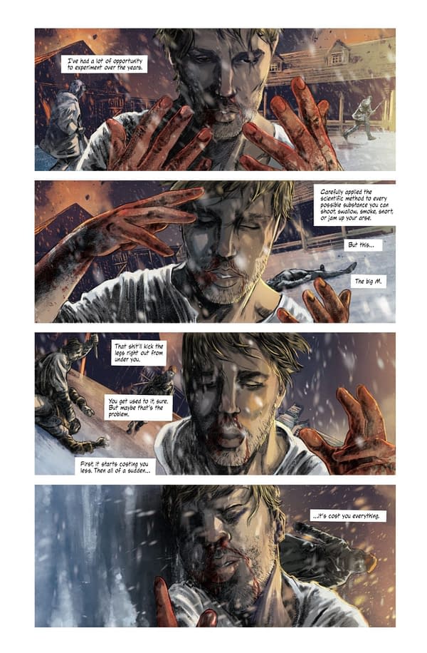 Interior preview page from Black Star #1