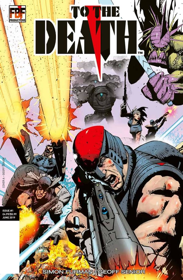 Simon Furman and Geoff Senior's To The Death, Not Being Distributed by Diamond Comics