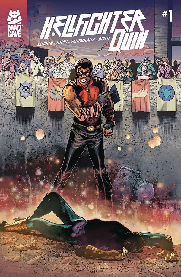 The Harlem-Based Superhero, Hellfighter Quin, Launches in Mad Cave Studios March 2020 Solicits