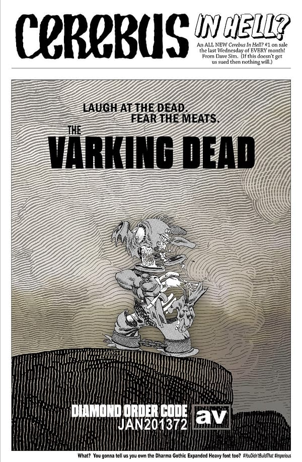 Dave Sim Launches 'Varking Dead' Music Video For Latest Cerebus In Hell