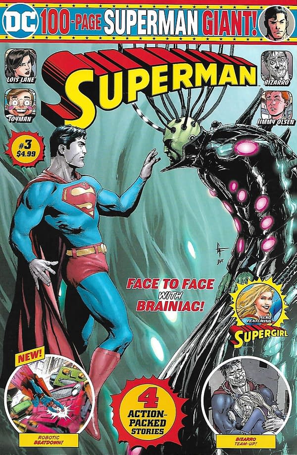 Walmart Superman Giant Volume 2 #3 Mass Market Cover.