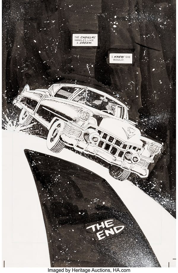 Frank Miller Elektra, Sin City and Daredevil Original Artwork At Auction