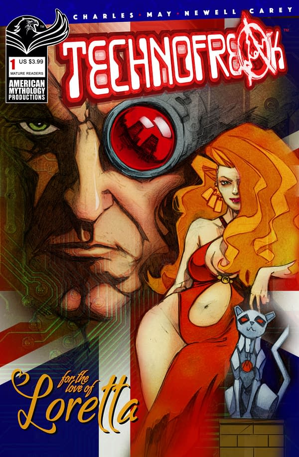 Mike Carey Joins TechnoFreak For #1 In August