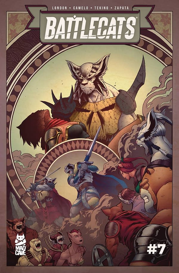 Cover image for BATTLECATS VOL 3 #7