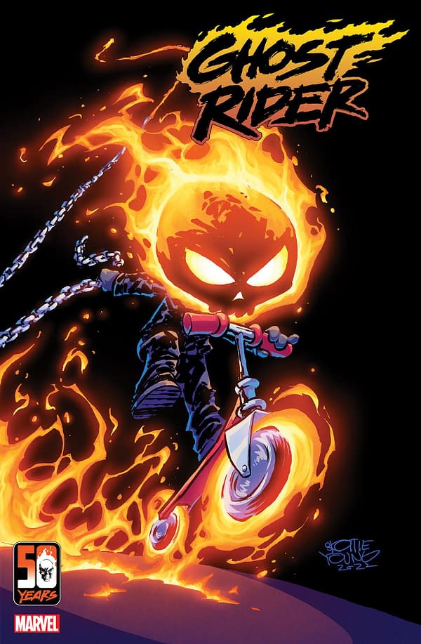 Cover image for GHOST RIDER 1 YOUNG VARIANT