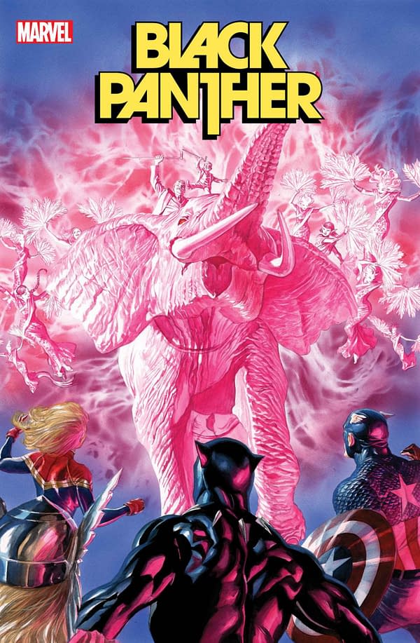 Cover image for BLACK PANTHER #9 ALEX ROSS COVER