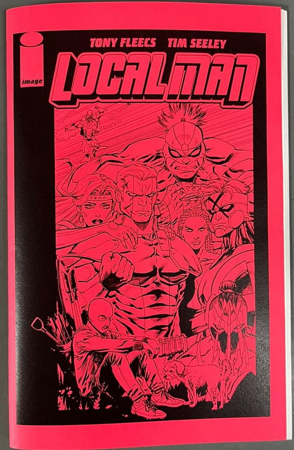 Tim Seeley & Tony Fleecs Local Man Ashcan In Image 90s Style Hits eBay