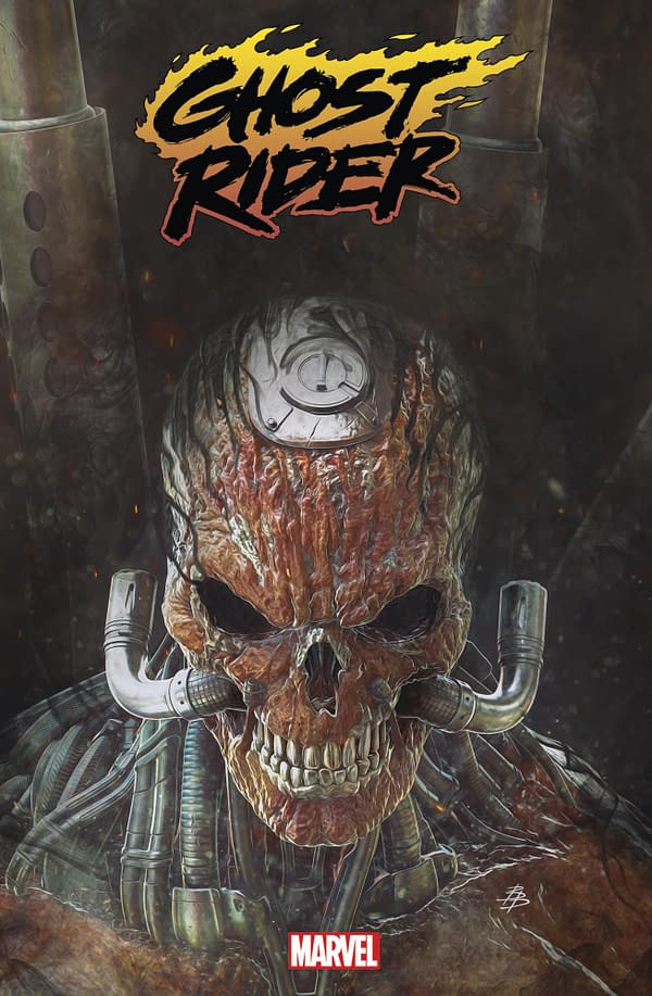 Cover image for GHOST RIDER #9 BJORN BARENDS COVER