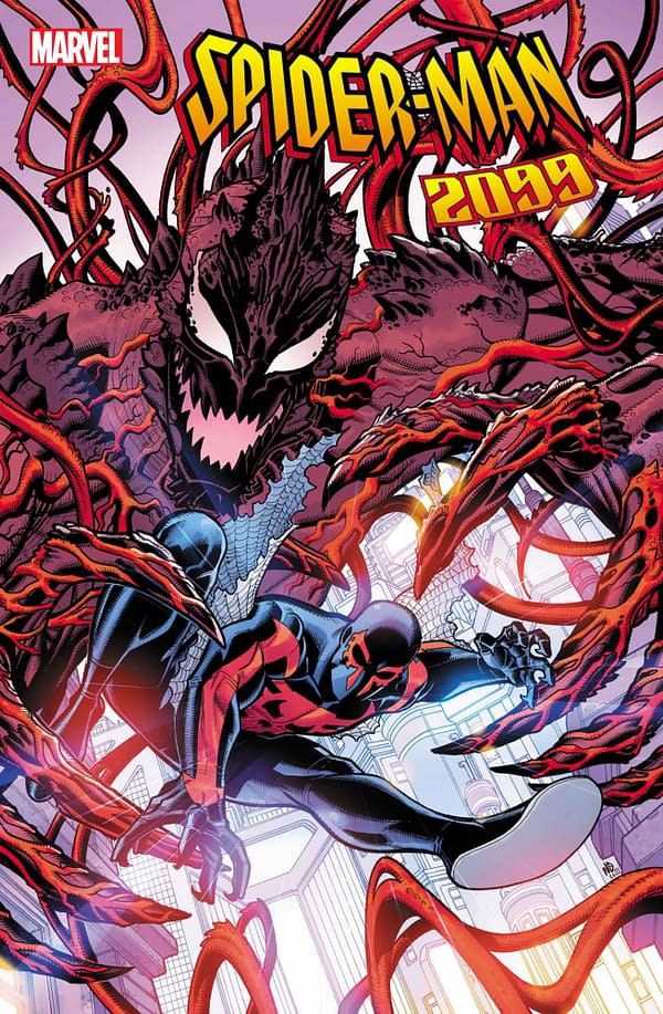 Cover image for SPIDER-MAN 2099: DARK GENESIS #1 NICK BRADSHAW COVER